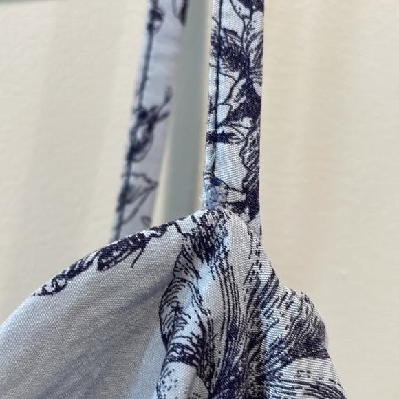 Anthropologie Slim Scalloped Front-Slit Corset Midi Dress - Picture 4 of 5